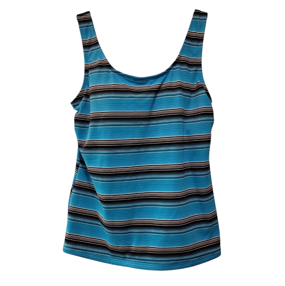 L.L.Bean, NWT, Bathing Suit Top, Tankini Top, Sunblocking Swimwear, Women's sz 4